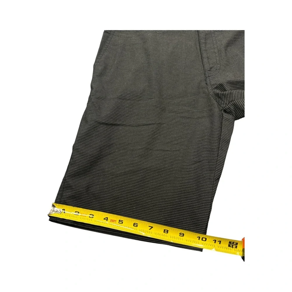 ONeill Hybrid Shorts Mens 30 Grey Black Striped Boardshorts Casual Walk Shorts